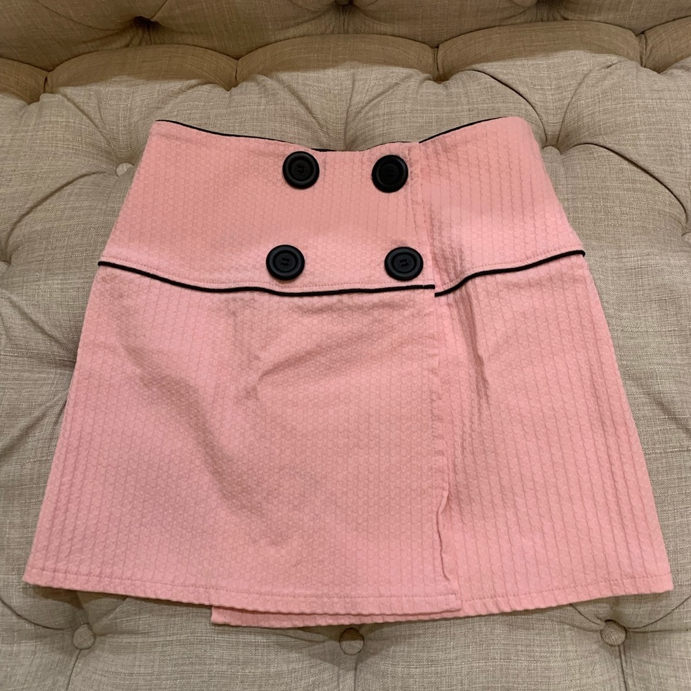 Miss X short pink skirt